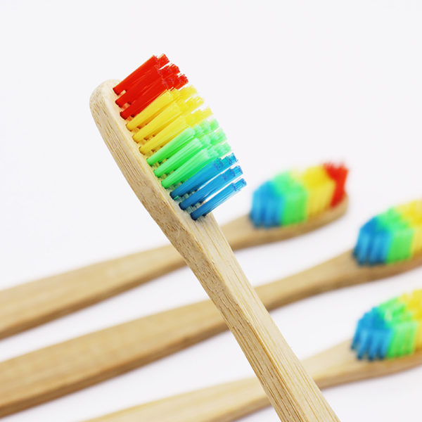Rainbow bristle Toothbrush