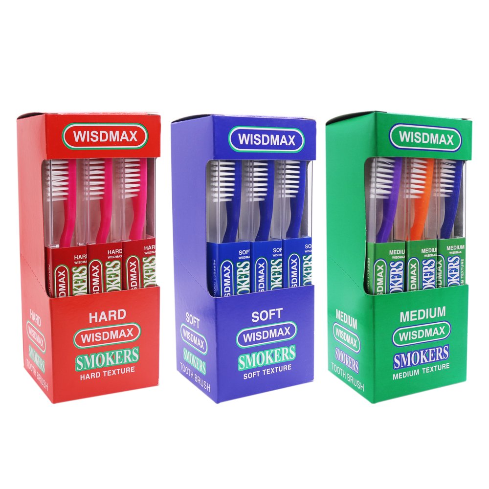 Toothbrush Pack for Smoker's Teeth Whitening DR.PERFECT