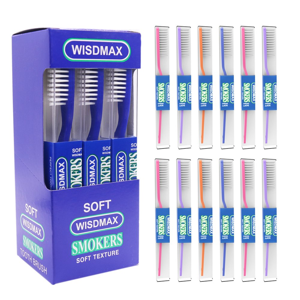 Toothbrush Pack for Smoker's Teeth Whitening DR.PERFECT