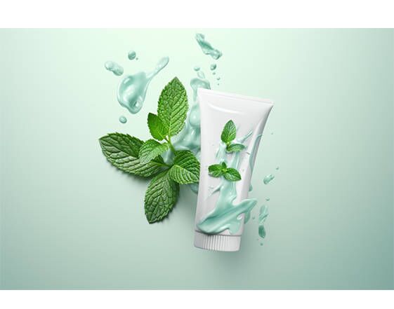 mint and non-mint toothpaste